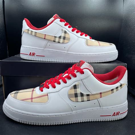 air force burberry|Burberry air force 1 custom.